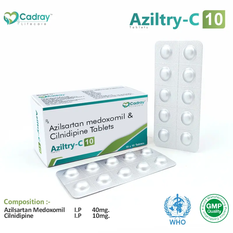 Azilsartan Medoxomil Cilnidipine tablet PCD pharma franchise